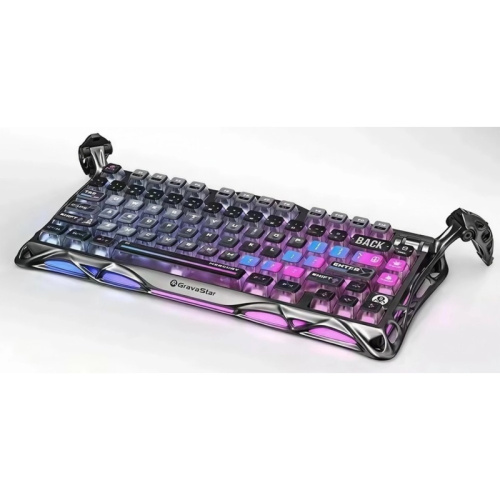 6972448924399 Игровая клавиатура/ Механическая клавиатура Gravastar Mercury K1 Pro СBLK RU фото 7