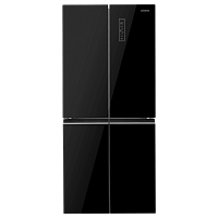 MFF183NFBE Холодильник MAUNFELD/ Холодильник Cross Door, 181х78.5х63 см, Total No Frost, иверторный компрессор, сесорное управление, полезный объем 405 л, светодиодное освещение, цвет: черный