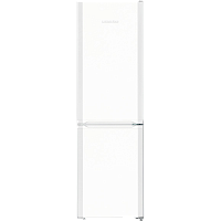 CUe3331-26001 Холодильники Liebherr/ 181.2x55x63, объем камер 156/53 л, нижняя морозильная камера,белый