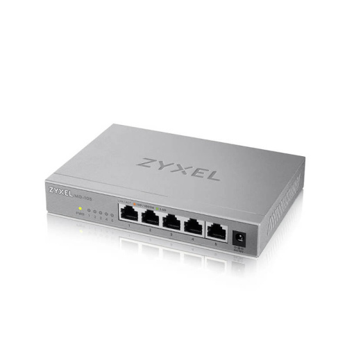 Коммутатор/ Zyxel MG-105 multi-gigabit switch, 5x1 / 2.5GE, desktop, silent фото 4 Коммутатор/ Zyxel MG-105 multi-gigabit switch, 5x1 / 2.5GE, desktop, silent фото 4