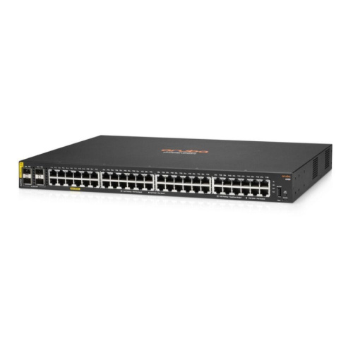 JL675A Коммутатор JL675A HPE Aruba 6100 Managed 48G Class4 PoE 370W 4SFP+ Switch
