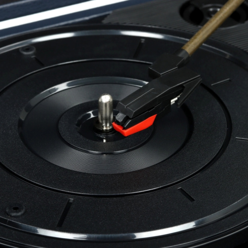 4610121108477 Проигрыватель для винила/ Виниловый проигрыватель RITMIX LP-160B Тёмно-синий фото 6