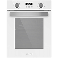 EOEM516PW Шкаф духовой электрический MAUNFELD/ Духовой шкаф, Тип: электрический 45см, объем 51 л, комбинированное управление, таймер, режим конвекции, гриль, автоматическое выключение, дисплей, глубокий поддон, 2 стекла в дверце, энергоэффективность А, ма