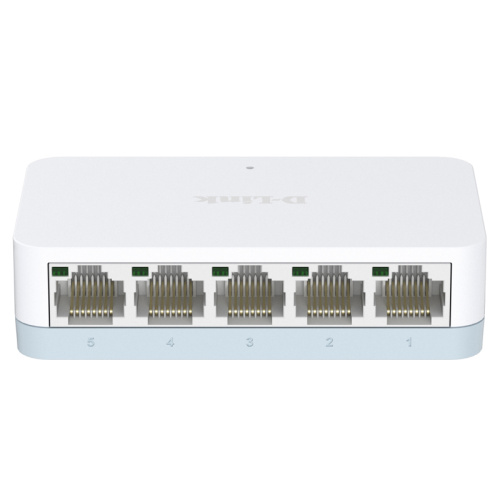 DES-1005C/C2A Коммутатор/ Коммутатор, 5x100Base-TX, корпус пластик фото 2