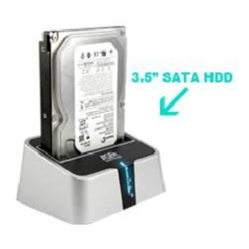 3CBT2 Док-станция для HDD AgeStar 3CBT2 SATA II пластик серебристый 1 [3CBT2] фото 5