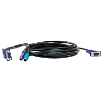 DKVM-CB/B1A Кабель/ DKVM-CB KVM Cable with VGA and 2xPS/2 connectors for DKVM-4K, 1.8m