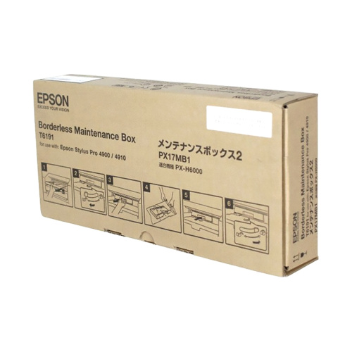 C13T619100 Емкость для отработанных чернил/ Epson Stylus Pro 4900 Borderless Maintenance box фото 3