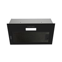 Cedro510NM Встраиваемая вытяжка Delonghi/ Встраиваемая вытяжка Delonghi, 52 см, отвод/рециркуляция, 950 м3/ч, 3 скорости, электронное управление, LED подсветка, цвет черная эмаль