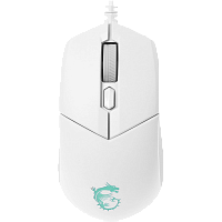 S12-0401980-CLA Мышь MSI Clutch GM11 белый оптическая 5000dpi USB 5but (S12-0401980-CLA)