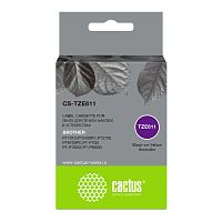 -/ Картридж ленточный Cactus CS-TZE611 TZe-611 черный для Brother 1010/1280/1280VP/2700VP
