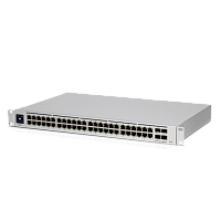 USW-Pro-48 Коммутатор/ 48-port, Layer 3 switch supporting 10G SFP+ connections with fanless cooling