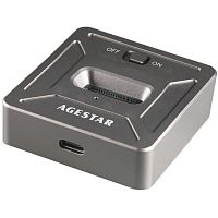 31CBNV1C Док-станция SSD AgeStar 31CBNV1C NVMe алюминий серый M2 2280 M-key