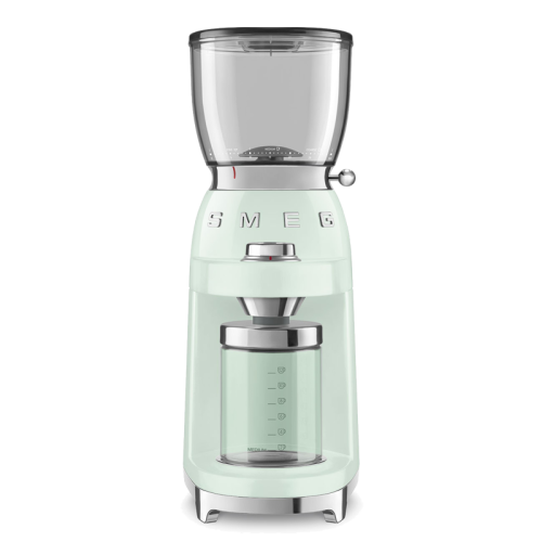 CGF01PGEU Стиль 50-х, Кофемолка с коническими жерновами, пастельный зеленый