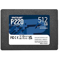 P220S512G25 Твердотельный накопитель Patriot SATA-III 512GB P220S512G25 P220 2.5" [P220S512G25]