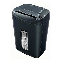 AT-15CD Шредер New United AT-15Cd черный (секр.P-3) фрагменты 13лист. 28лтр. скрепки скобы пл.карты CD