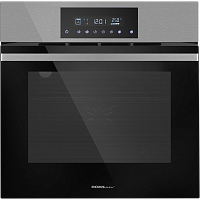 OEH6010S Электрический духовой шкаф HOMSAir/ Электрический духовой шкаф HOMSAir, 60 л, 10 режимов, дисплей, сенсорное управление, 9 уровней мощности, гидролизная очистка, защита от детей, макс. Температура 250 градусов, цвет нержавеющая сталь