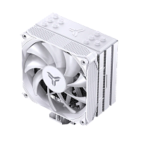 PISAA5ARGBWhite Кулер для процессора/ CPU Cooler JONSBO PISA A5 ARGB (265W, 4-pin PWM, 153mm, Al/Cu, 5x6mm, ARGB, 1x120mm, 81.27CFM, 36.8dBA, 1850RPM, S: 1851/1700/1200/115X, AM4/AM5 White)