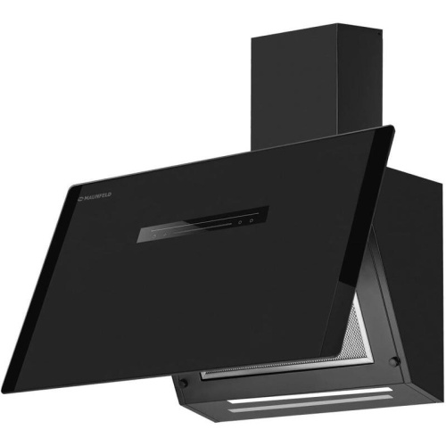 Falcon60GlassBlack ВЫТЯЖКА MAUNFELD/ Наклонная, 60 см, 1150 м3/ч, сенсорное управление, черное матовое стекло фото 2
