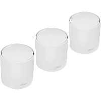 DecoX50(3-pack) Маршрутизатор/ AX3000 Whole Home Mesh Wi-Fi 6 System, 3 units, 2× Internal Antennas, 3× Gb Ports (WAN/LAN auto-sensing)