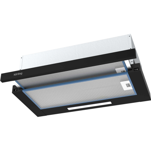KHP6512N Встраиваемая вытяжка Korting/ 60 см, 2 режима, 550 м3/ч, черный цвет