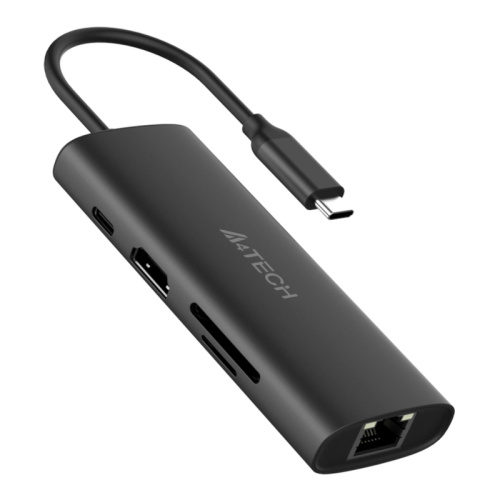 DST-80C Разветвитель USB-C A4Tech DST-80C 2порт. серый фото 2 DST-80C Разветвитель USB-C A4Tech DST-80C 2порт. серый фото 2