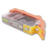 CS-CLI521C/M/Y -/ Картридж струйный Cactus CS-CLI521C/M/Y голубой/пурпурный/желтый набор (25.2мл) для Canon Pixma iP36