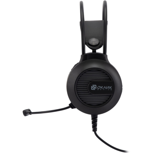 1796949 Наушники с микрофоном Oklick HS-L300G черный 2.2м мониторные оголовье (1796949) фото 13