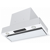 FANTASYLIGHT60White ВЫТЯЖКА MAUNFELD FANTASY LIGHT 60 White/ ширина 600 мм, полновстраиваемая, сенсорное управление, 3 скорости, 800 м3/ч, 40 дБ, светодиодное LED освещение, опция: угольный фильтр CF190C, белый цвет