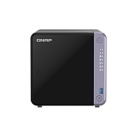 TS-432X-4G Сетевое хранилище без дисков/ SMB QNAP TS-432X-4G 4-bay 3.5" desktop NAS, AL524 4C 2.0GHz, 4GB DDR4 RAM (max 16GB), 1 x 10GbE SFP+, 2 x 2.5GbE, 1 x PCIe Gen3, 2 x USB 3.2 Gen1