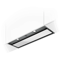 BOXINPLUSIXGL/A/90-PRF0097796A Вытяжки ELICA/ Декоративный дизайн, 90 см, 1000 куб.м., механическое поворотное управление, нержавеющая сталь+белое стекло