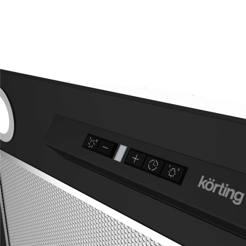 KHI9755N Встраиваемая вытяжка Korting/ 90 см, 3 режима, 800 м3/ч, черный цвет фото 2