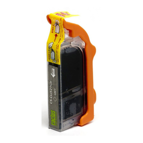 CS-CLI521GY -/ Картридж струйный Cactus CS-CLI521GY серый (8.4мл) для Canon Pixma MP980/MP990