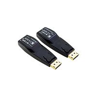 612R/T Передатчик и приемник сигнала DisplayPort 1.2 по волоконно-оптическому кабелю; кабель 2LC, многомодовый ОМ3, до 200 м, поддержка 4К60 4:4:4 [94-0006120]