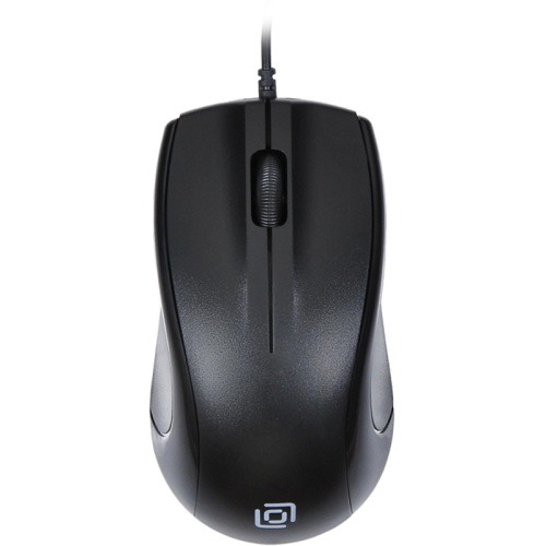945606 Мышь Oklick 185M черный оптическая 1200dpi USB для ноутбука 3but (945606)