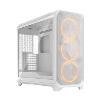 FD-C-MES3X-06 Корпус ПК без блока питания/ Case Fractal Design Meshify 3 XL RGB TG Clear Tint, Full-Tower, 3x140mm ARGB, 2xUSB-A 3.2 + 1xUSB 3.2 Type-C SSI-EEB, SSI-CEB, E-ATX, ATX, mATX, mITX, White