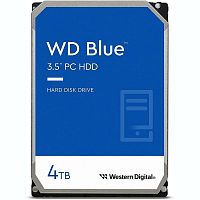 WD40EZAX Жесткий диск/ HDD WD SATA3 4TB Blue 5400 RPM 256Mb 1 year warranty (replacement WD40EZAZ,WD40EZRZ)