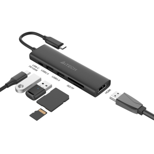 DST-60C Разветвитель USB-C A4Tech DST-60C 2порт. серый фото 10 DST-60C Разветвитель USB-C A4Tech DST-60C 2порт. серый фото 10