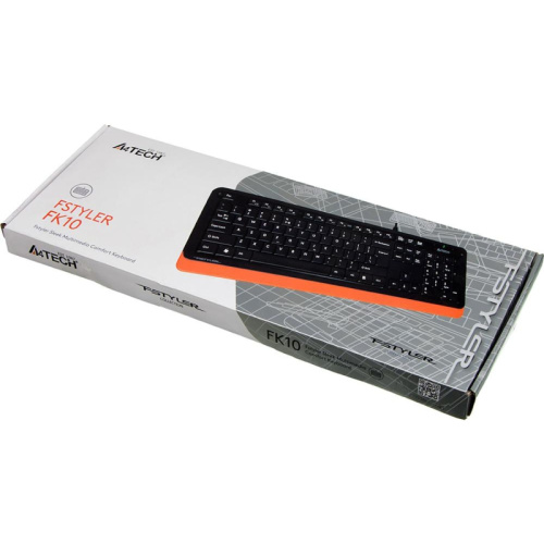 FK10ORANGE Клавиатура A4Tech Fstyler FK10 черный/оранжевый USB (FK10 ORANGE) фото 10 FK10ORANGE Клавиатура A4Tech Fstyler FK10 черный/оранжевый USB (FK10 ORANGE) фото 10