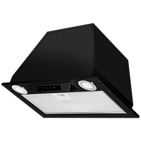 INLINEA52Black Вытяжка встраиваемая Kuppersberg/ KITCHEN RETAIL / Встраиваемая вытяжка, ширина 52 см, отвод/рециркуляция, 850 м3/час, электронное сенсорное управление, таймер, пульт ДУ, 3 скорости, светодиодное освещение 2х3,5 Вт, металлический жироулавли