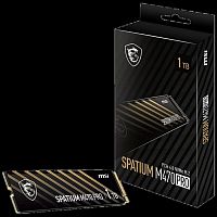S78-440L0J0-P83 Твердотельный накопитель SSD MSI M.2 2280 1TB SPATIUM M470 PRO Client SSD S78-440L0J0-P83, PCIe Gen4x4 with NVMe