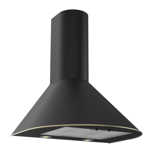 840618 GOOD, Кухонная вытяжка ELIKOR Эпсилон 50П-430-П3Л черный/зол.
