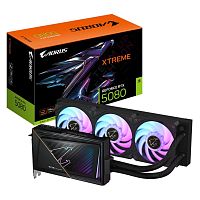 GV-N5080AORUSXW-16GD Видеокарта Gigabyte RTX5080 XTREME WATERFORCE 16GB GDDR7 256bit 3xDP HDMI 3FAN RTL