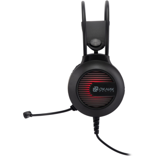 1796949 Наушники с микрофоном Oklick HS-L300G черный 2.2м мониторные оголовье (1796949) фото 14