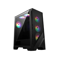306-7G23A41-HH9 Корпус ПК без блока питания/ Case MSI MAG FORGE 120A AIRFLOW, Midi-Tower, TG, 6x120mm ARGB, 2xUSB-A 3.0, ATX, mATX, mITX Black