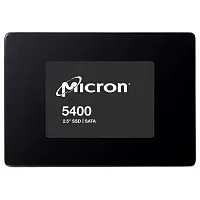 MTFDDAK3T8TGA-1BC1ZABYYR Твердотельный накопитель/ Micron SSD 5400 PRO, 3840GB, 2.5" 7mm, SATA3, 3D TLC, R/W 540/520MB/s, IOPs 95 000/30 000, TBW 8410, DWPD 1.2 (12 мес.)