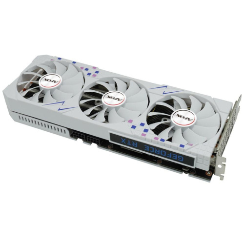 AF3070TI-8GD6XH4 Видеокарта Afox RTX3070TI GAMING 8GB GDDR6X 256Bit 3xDP HDMI 3FAN RTL фото 4 AF3070TI-8GD6XH4 Видеокарта Afox RTX3070TI GAMING 8GB GDDR6X 256Bit 3xDP HDMI 3FAN RTL фото 4