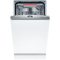 SPV6EMX65Q Встраиваемая посудомоечная машина Bosch, узкая, 10 комплектов, 6 программ,электронное управление, дисплей, Aquastop, теплообменник , Home Connect, InfoLight