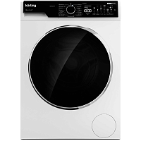 KWM58ILS1299 Стиральная машина Korting/ Стиральная машина KORTING с паром,загрузка 9 кг.,цвет:белый,габариты(ВхШхГ)(мм):845x597x582