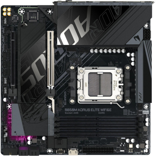 B850MAORUSELITEWIFI6E Материнская плата Gigabyte B850M AORUS ELITE WIFI6E, RTL B850MAORUSELITEWIFI6E Материнская плата Gigabyte B850M AORUS ELITE WIFI6E, RTL