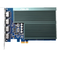 90YV0H20-M0NA00 Видеокарта ASUS GT730 2GB GDDR5 64bit 4xHDMI PASSIVE RTL [369417] {20} [GT730-4H-SL-2GD5]